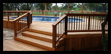 Building & contracting decks and fences and patio's around pools and Driveways and parking areas. Building & contracting decks and fences and patio's around pools and Driveways and parking areas.